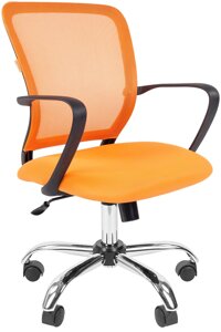 Кресло Chairman 698 TW-66 оранжевый хром new