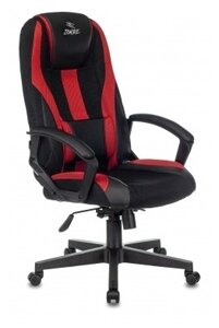 Кресло Zombie 9 текстиль/эко. кожа черный/красный