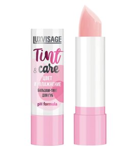 Luxvisage бальзам-тинт для губ luxvisage tint care ph formula цвет и увлажнение тон 01 3,9г
