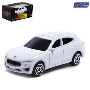 Машина металлическая maserati levante gts, 1:64, цвет белый