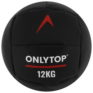 Медицинбол onlytop, 12 кг, d=31 см