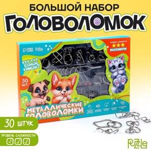 Металлическая головоломка 30 шт