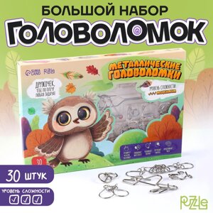 Металлическая головоломка 30 шт