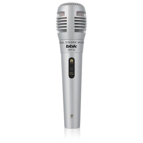Микрофон BBK CM-114 серебристый