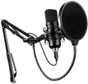Микрофон Oklick SM-700G черный
