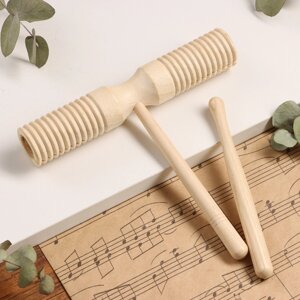 Музыкальный инструмент гуиро music life деревянный