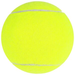 Мяч для большого тенниса onlytop № 929, тренировочный, цвет желтый