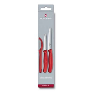 Набор кухонных ножей Victorinox 6.7111.31 красный