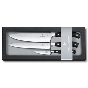 Набор кухонных ножей Victorinox Forged Chefs (7.7243.3) черный