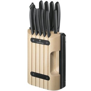 Набор кухонных ножей Victorinox Swiss Classic (6.7153.11) черный