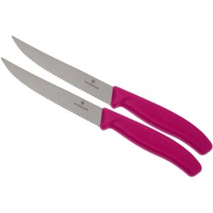 Набор кухонных ножей Victorinox Swiss Classic розовый (6.7936.12L5B)