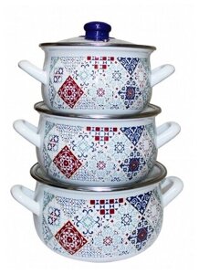 Набор посуды Interos Марокко 3предмета (3501)