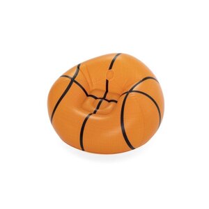 Надувной матрас Bestway Баскетбольный мяч Кресло надувное 114x112x66см (75103)