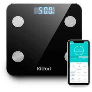 Напольные весы Kitfort KT-805 черный
