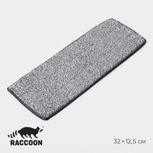 Насадка для швабры на липучке из микрофибры raccoon, крепления с 2 сторон, 3212,5 см