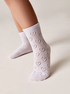 Носки детские Ажурные хлопковые носки Miss, модель 696