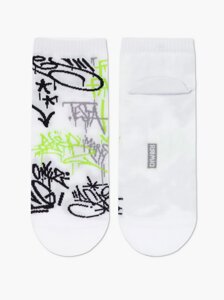 Носки мужские Укороченные носки из хлопка «Graffiti»