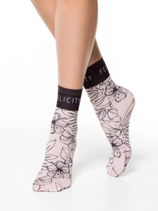 Носки женские Носки с рисунком «Feliciy»