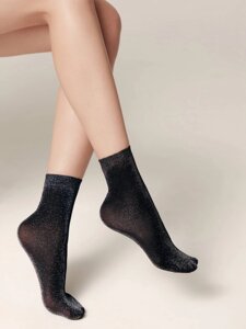 Носки женские Сияющие носки с люрексом