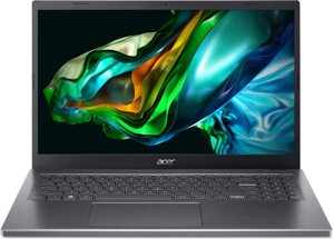 Ноутбук Acer Aspire 5 A515-58P Core i7 1355U 16Gb SSD512Gb Intel Iris Xe graphics noOS grey (NX. KHJER. 00B)