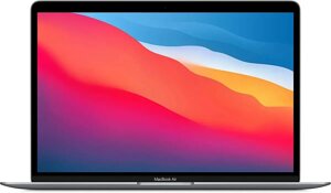 Ноутбук Apple MacBook Air M1 2020 M1 8Gb SSD 256Gb 7-core Graphics Mac OS KBD ENG (только англ. клавиатура) Темно-серый (MGN63ZP/A)
