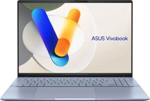 Ноутбук ASUS vivobook S 16 OLED S5606MA-MX036W core ultra 7 155H 16gb SSD1tb win 11 home lt. blue (90NB12E1-M004W0)