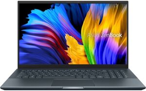 Ноутбук ASUS zenbook pro 15 UM535QA-KS241 AMD ryzen 7 5800H 3200mhz/16GB/1024GB SSD/без ос grey (90NB0uk1-M00BN0)