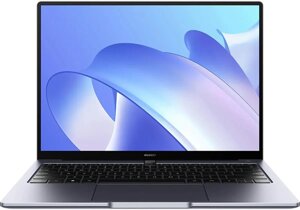 Ноутбук huawei matebook KLVG-X i5-1340P/RAM 16гб/SSD 512гб/win 11 home серый (53013YGL)