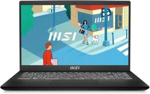 Ноутбук MSI modern 15 H B13M-096XRU i5 13420H 16gb SSD512gb intel iris xe graphics free DOS black (9S7-15H411-096)