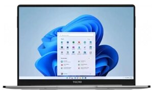 Ноутбук Tecno T1 Ryzen 5 15.6 16/512Gb W11 Grey
