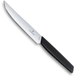 Нож кухонный Victorinox Swiss Modern для стейка черный (6.9003.12)