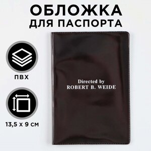 Обложка для паспорта directed by robert b. weide, пвх, полноцветная печать