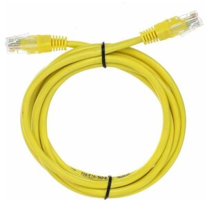 Патч-корд telecom PATCH CAT5e UTP 2M yellow (NA102-Y-2M)