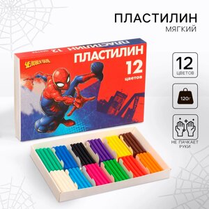 Пластилин 12 цветов 180 г