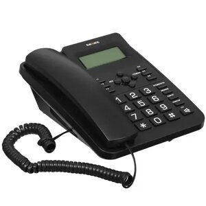 Проводной телефон TeXet TX-264 черный