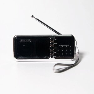 Радиоприёмник Сигнал РП-226BT черный/серебристый
