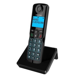 Радиотелефон Alcatel S250 RU черный АОН