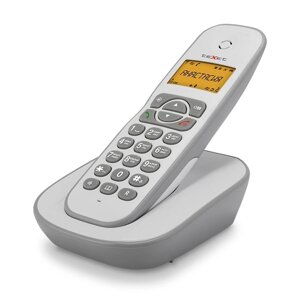 Радиотелефон TeXet TX-D4505A белый-серый