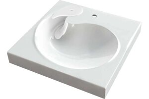 Раковина для ванной Reflexion Beta для установки над стиральной машиной 60x60 (RF6060BT)