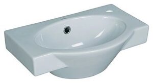 Раковина для ванной Santek ФОРУМ 45х28см (WH110545) (П) с отверстием