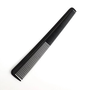 Расческа комбинированная, скошенная, 18,7 3 см, цвет черный