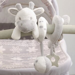 Растяжка - спираль с игрушками дуга на коляску / кроватку для малышей