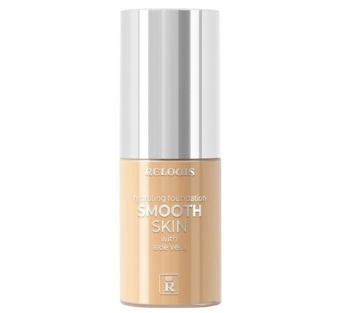 Relouis крем тональный smooth skin увлажняющий с алоэ вера тон:04 песочный бежевый