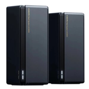 Роутер Xiaomi Mi Mesh System AX3000 (2-pack) черный (dvb4287gl)