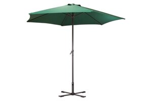 Садовый зонт Ecos GU-03 зеленый, с крестообразным основанием (93011)