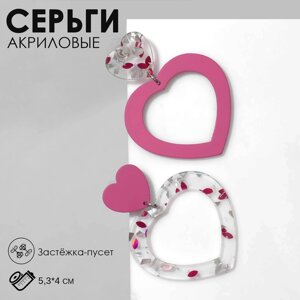 Серьги акрил