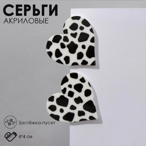 Серьги акрил