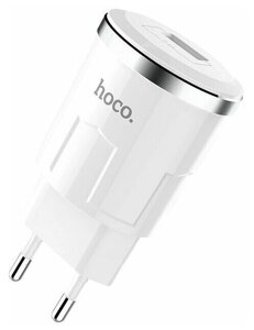 Сетевое зарядное устройство Hoco C37A белый (6957531084846)