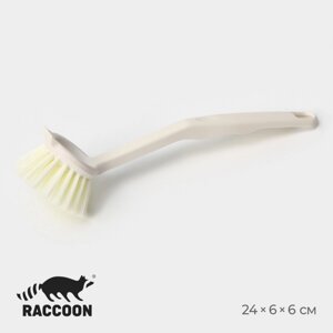 Щетка для мытья посуды raccoon breeze, 246 см, ворс 2,5 см