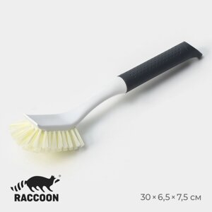 Щетка для мытья посуды raccoon breeze, удобная ручка, 306,58,5 см, ворс 2,5 см